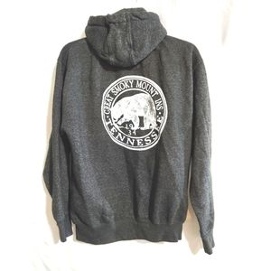 SANJEEV BLACK MEDIUM COTTON - POLYESTER LONG SLEEVE HOODED TOP  SIZE S        C1